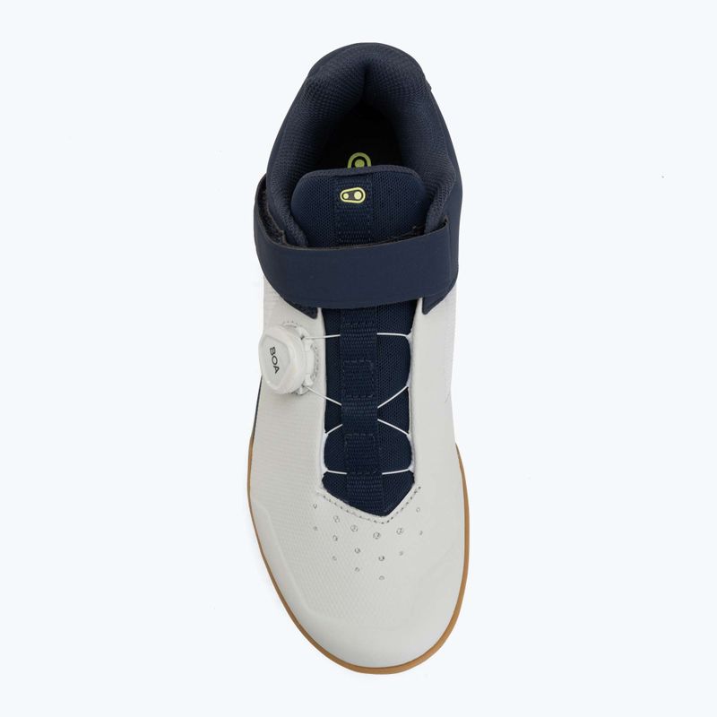 Kerékpáros cipő MTB Crankbrothers Mallet BOA navy grey/gum outsole 5