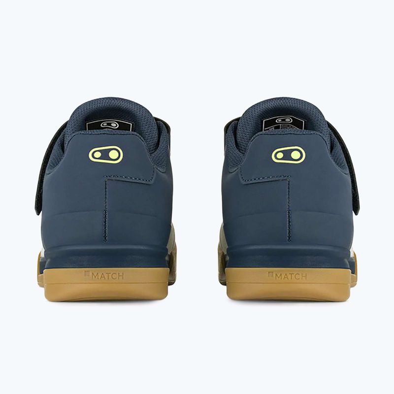 Kerékpáros cipő MTB Crankbrothers Mallet BOA navy grey/gum outsole 11