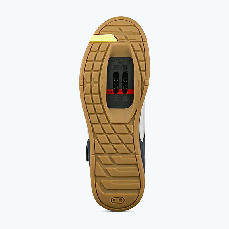 Kerékpáros cipő MTB Crankbrothers Mallet BOA navy grey/gum outsole 12