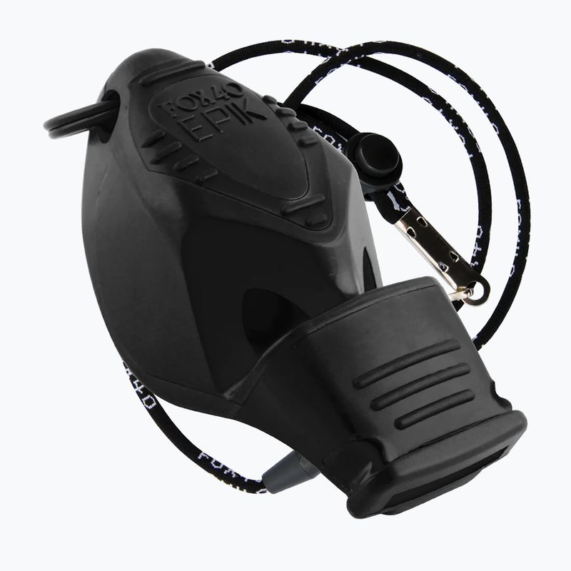 Síp zsinórral Fox 40 Epik CMG fekete 8803