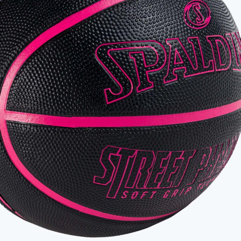 Spalding Phantom kosárlabda fekete és rózsaszín 84385Z 3