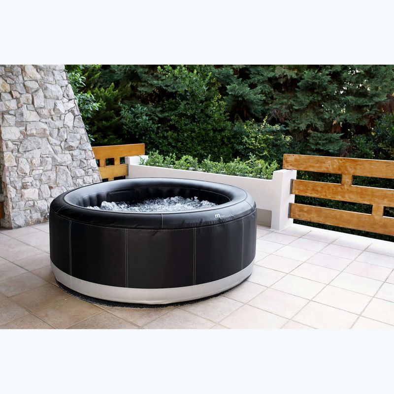 Medence hidromasszázsal 6 személyes MSpa Premium Super Camaro fekete 20