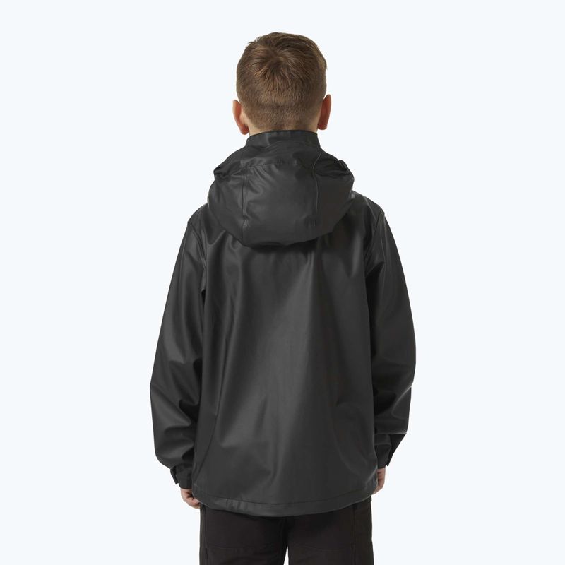 Helly Hansen gyermek vitorlás kabát Moss fekete 2