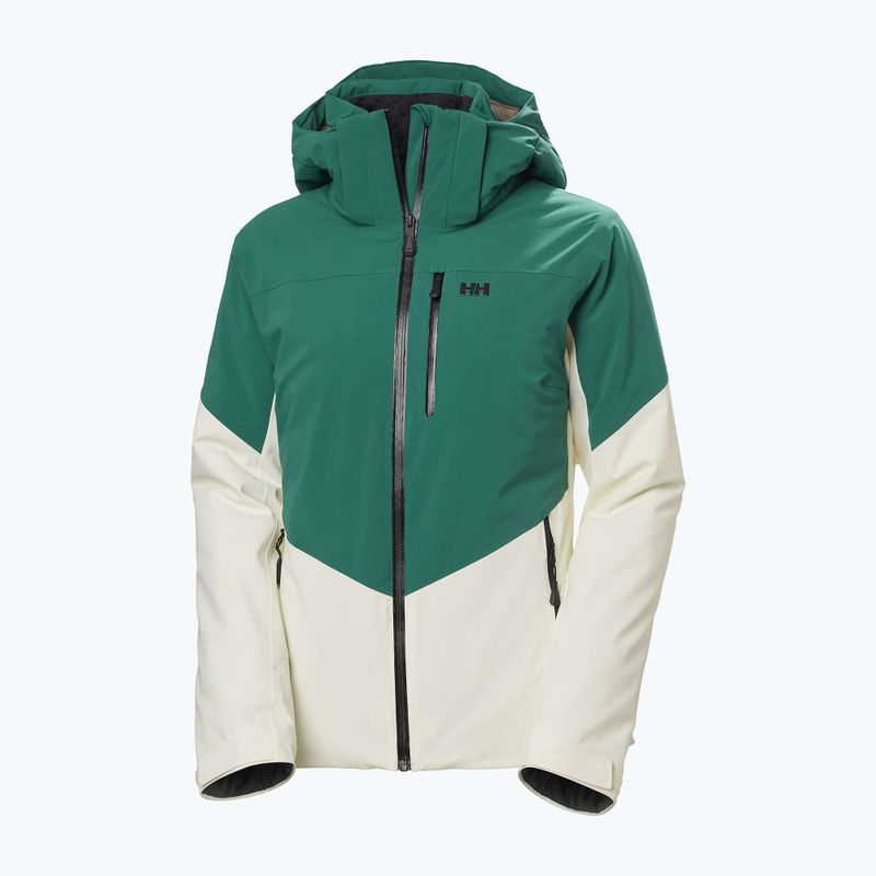 Női sí dzseki Helly Hansen Alphelia smaragd hó 10