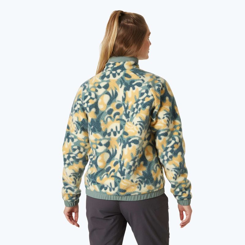 Női pulóver Helly Hansen Imperial Printed Pile Snap sand bruce aop 2