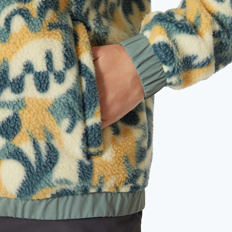 Női pulóver Helly Hansen Imperial Printed Pile Snap sand bruce aop 4