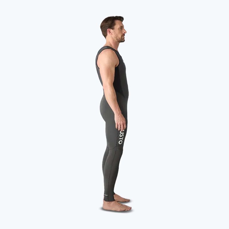 Férfi úszóruha Musto Flexlite Dynamic 2 mm Long John dark grey 6