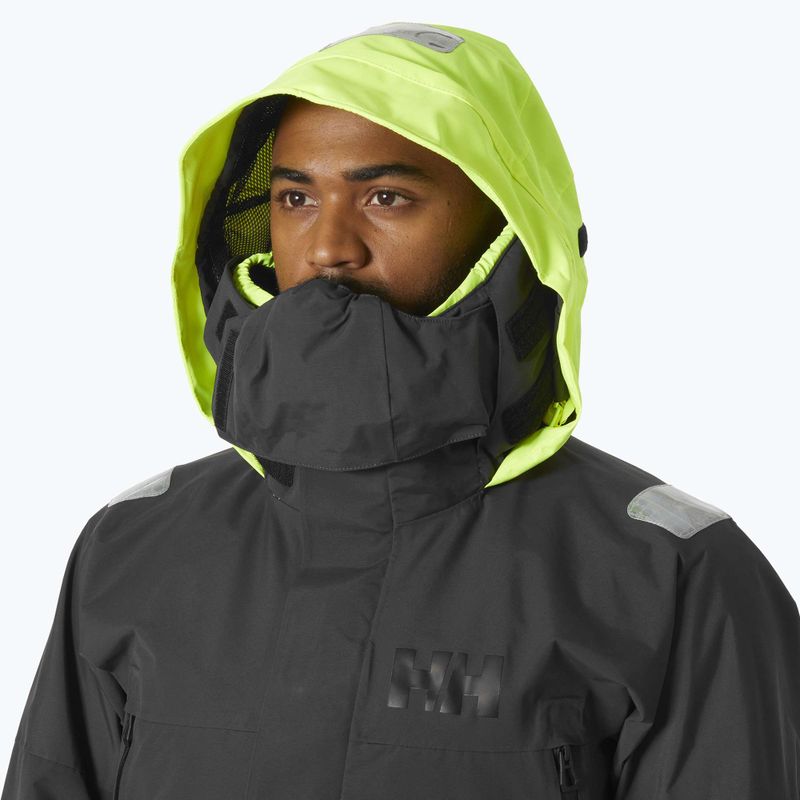 Helly Hansen Skagen Offshore férfi esőkabát ébenfekete színű 3