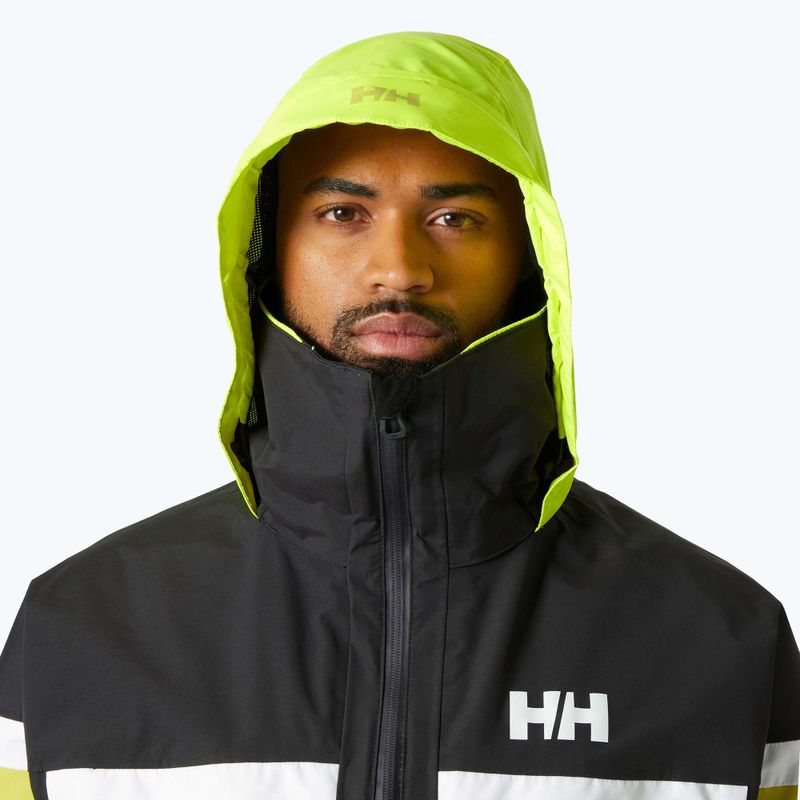 Férfi vitorlás dzseki Helly Hansen Salt Original ébenfa 3