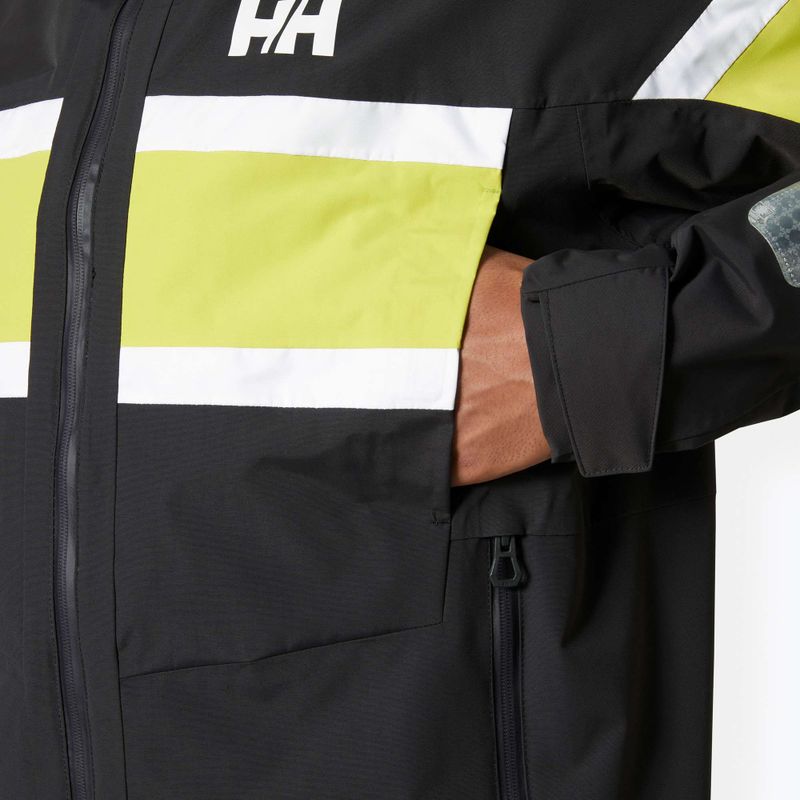 Férfi vitorlás dzseki Helly Hansen Salt Original ébenfa 5