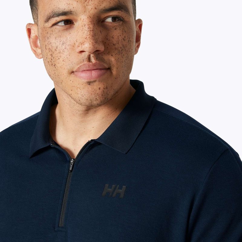 Férfi Helly Hansen Hp 1/2 Zip póló póló navy 3