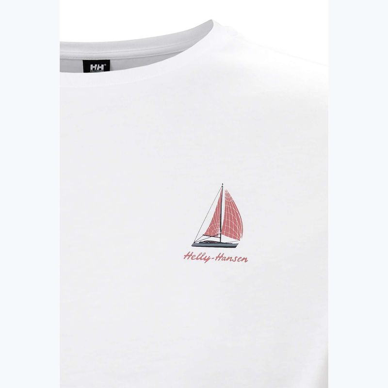 Férfi Helly Hansen Shoreline 3.0 póló fehér 3