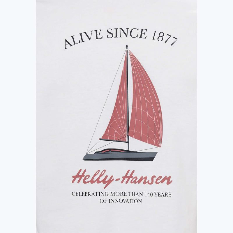 Férfi Helly Hansen Shoreline 3.0 póló fehér 4
