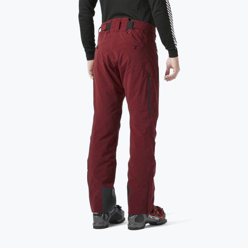 Férfi síelő nadrág Helly Hansen Alpha Lifaloft mars piros 2