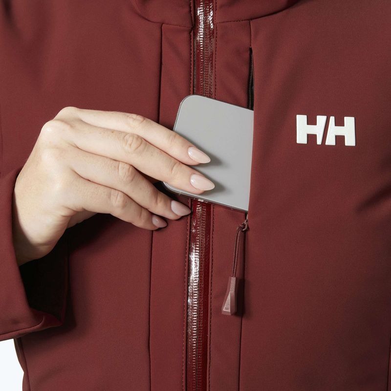 Női síkabát Helly Hansen Avanti 3-In-1 Softshell Jacket mars red 5