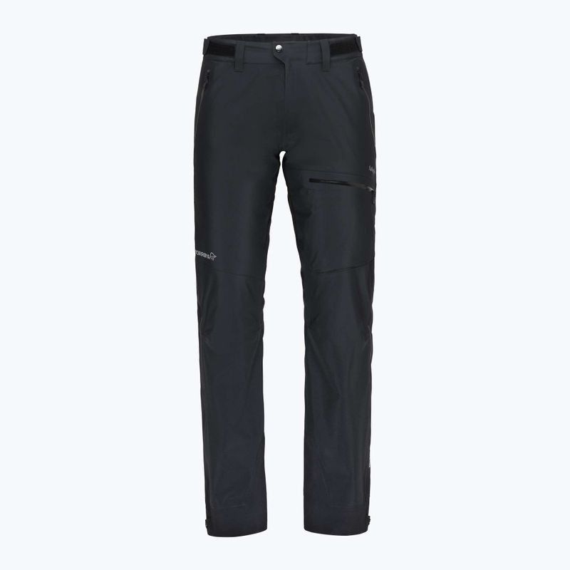 Férfi túranadrág NORRONA Falketind Gore-Tex caviar black 4