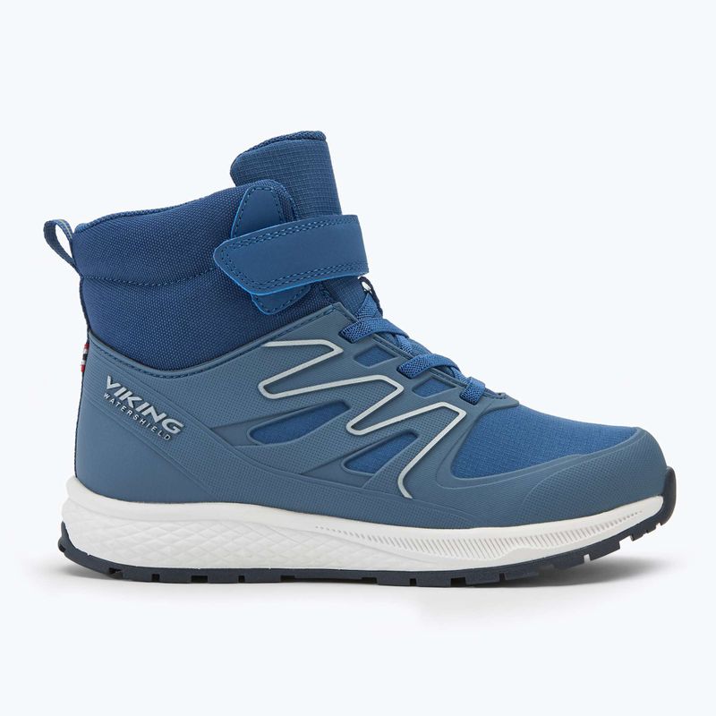 Gyerek hótaposó Viking Footwear Equip Defence Warm WP 1V blue/ navy 2