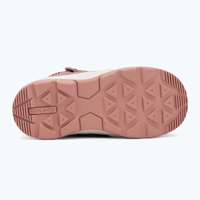 Viking Footwear Toasty Warm GTX 2V rózsaszín/világos rózsaszín hócsizma 4