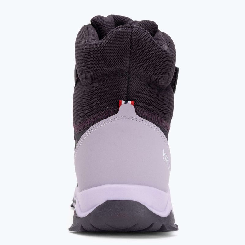 Viking Footwear Track Warm Waterproof 2V aubergine gyermek csizma 6