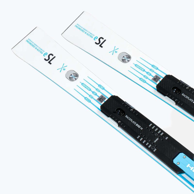 Alpesi sílécek HEAD WC Rebels e-SL RP EVO 14 + kötések Freeflex 14 GW white/blue 4