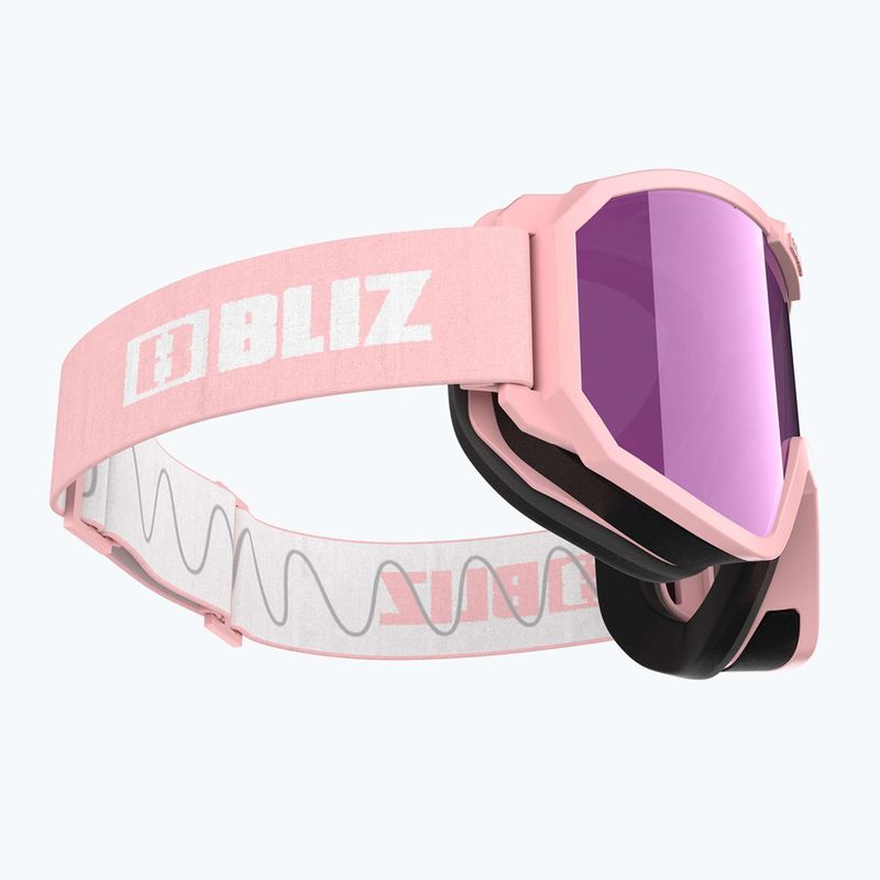 Síszemüveg Bliz Rave matt powder pink/brown pink multi 5