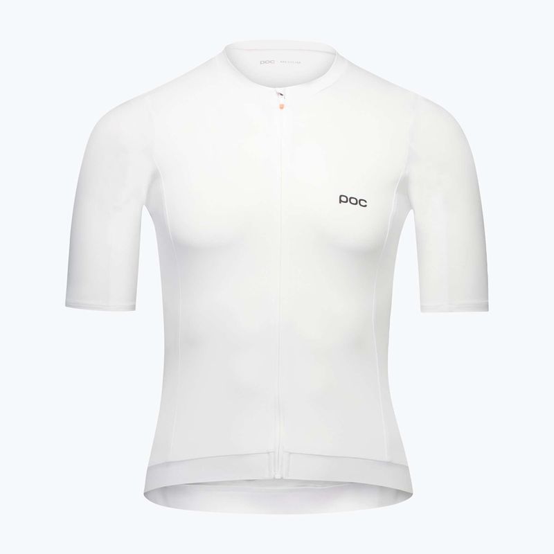 Férfi kerékpáros mez POC Cadence Jersey hydrogen white 3