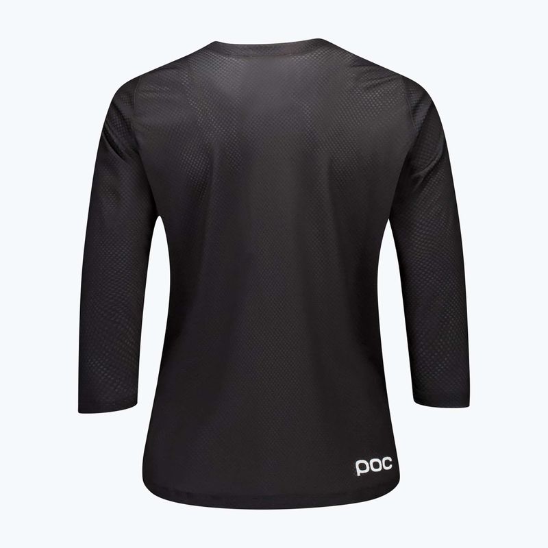 Női kerékpáros mez POC Motion Air Jersey 3/4 uranium black 4
