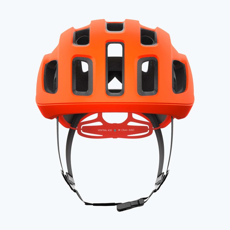 POC Ventral Air MIPS fluoreszkáló narancssárga matt kerékpáros sisak 3