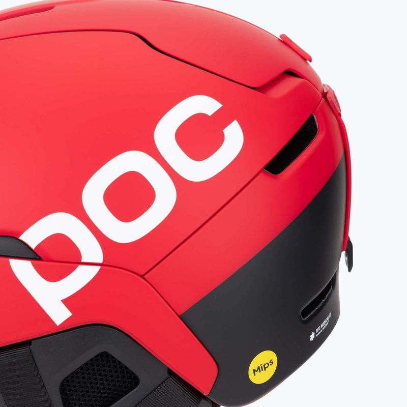 Sísisak POC Obex BC MIPS prismane red matt 7