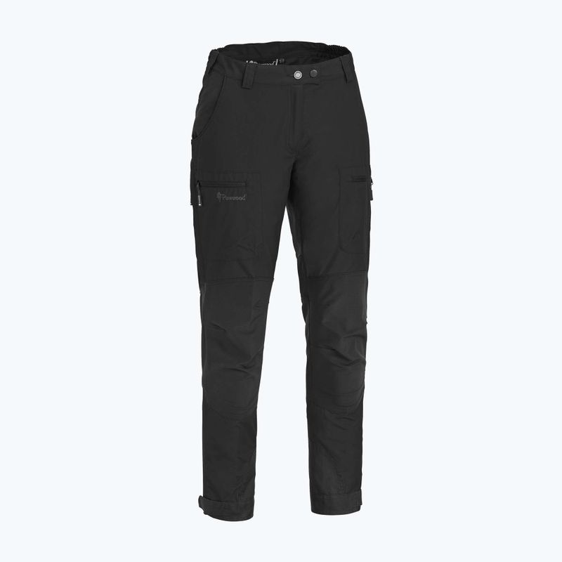 Női trekking nadrág Pinewood Caribou TC fekete/fekete 5