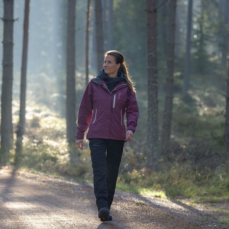 Női trekking nadrág Pinewood Caribou TC fekete/fekete 6