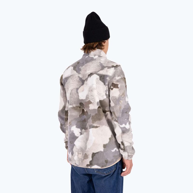 Férfi pulóver Colourwear Snap Pile water camo 3