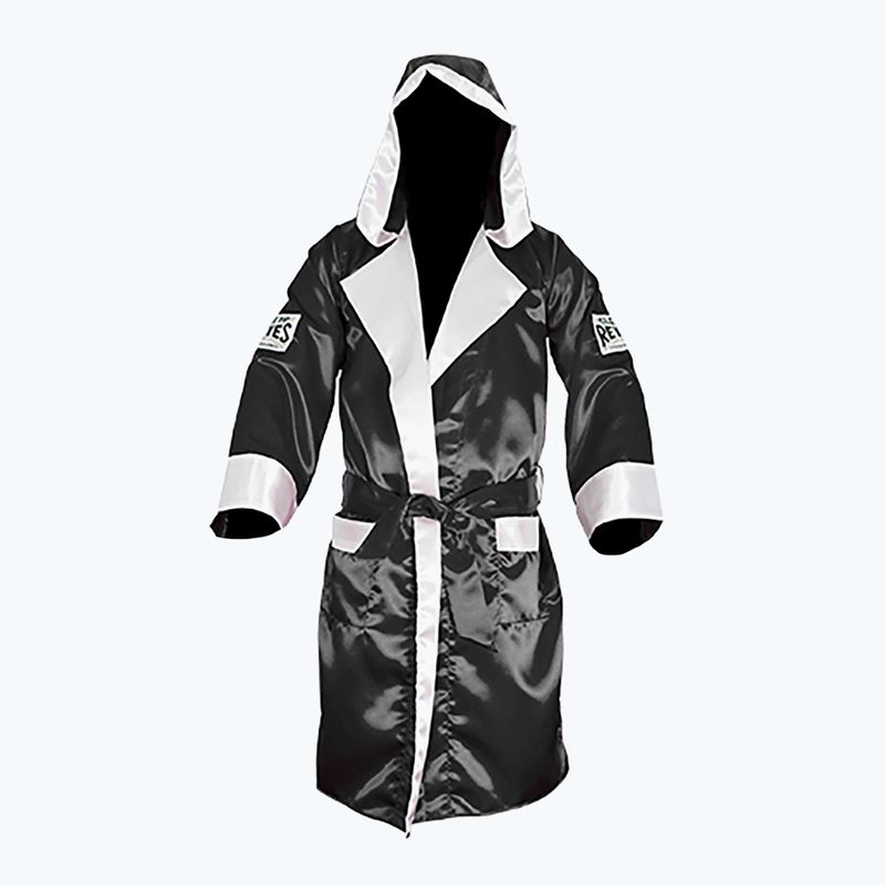 Boxköpeny Cleto Reyes Satin Boxing Hoodie black/white 2