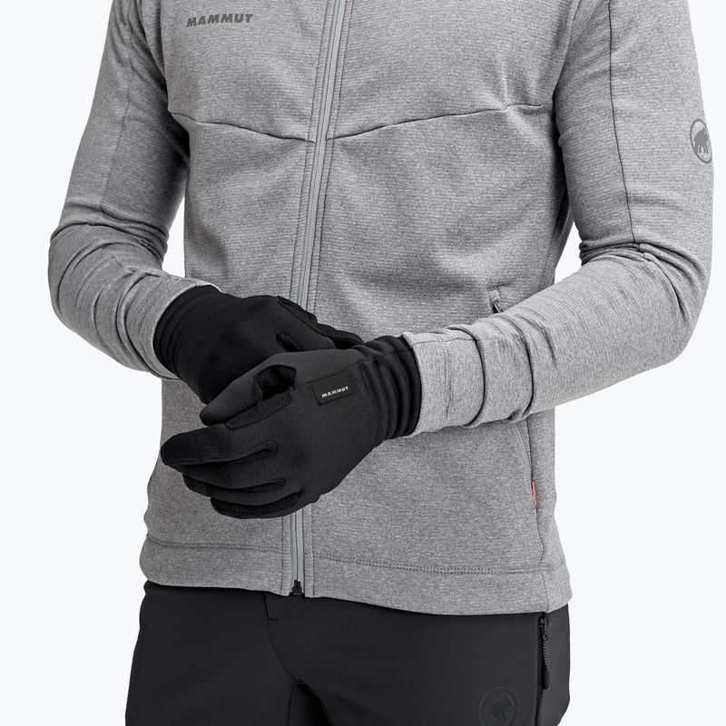 Mammut Fleece Pro trekking kesztyű fekete 5