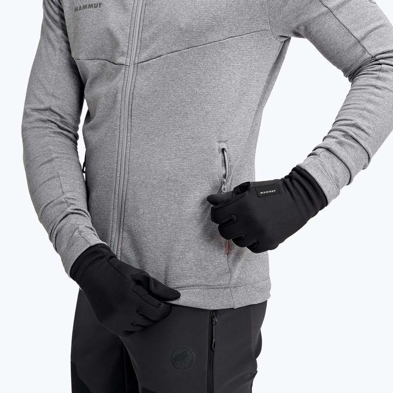 Mammut Fleece Pro trekking kesztyű fekete 6