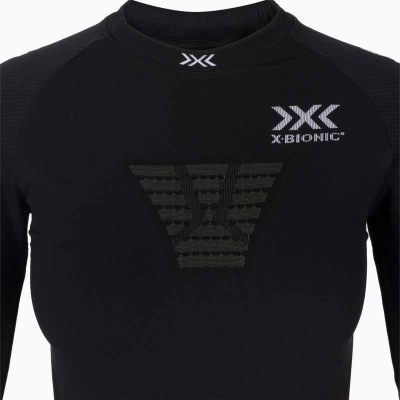 Női termoaktív felső X-Bionic Invent 4.0 Run Speed fekete/szénszürke 3