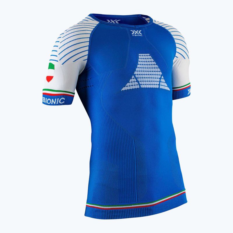 Férfi termoaktív póló X-Bionic Invent 4.0 Patriot Running Shirt blue 5