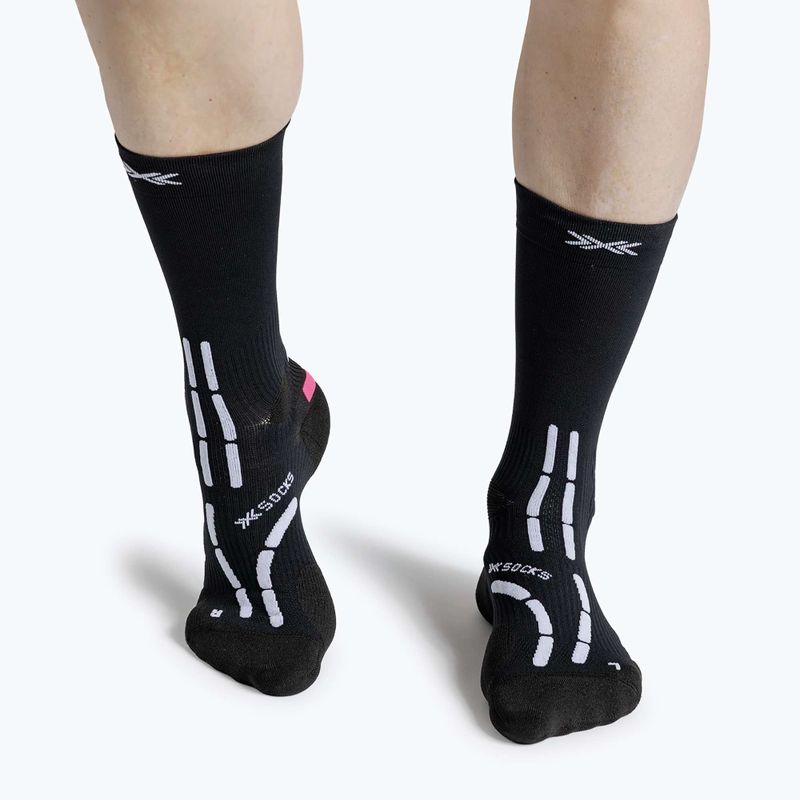 Zokni X-Socks Trail Anatomix Crew x black/x white 2
