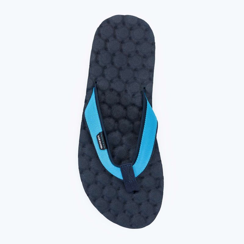Férfi flop-flop papucs Lizard Way midnight blue/atlantic blue 5