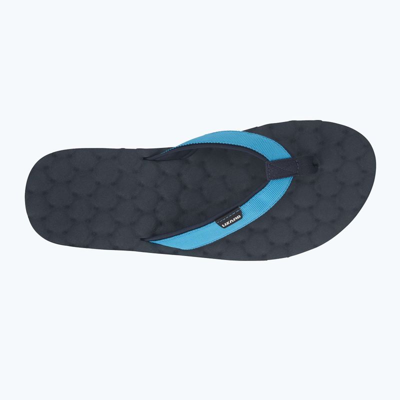 Férfi flop-flop papucs Lizard Way midnight blue/atlantic blue 12