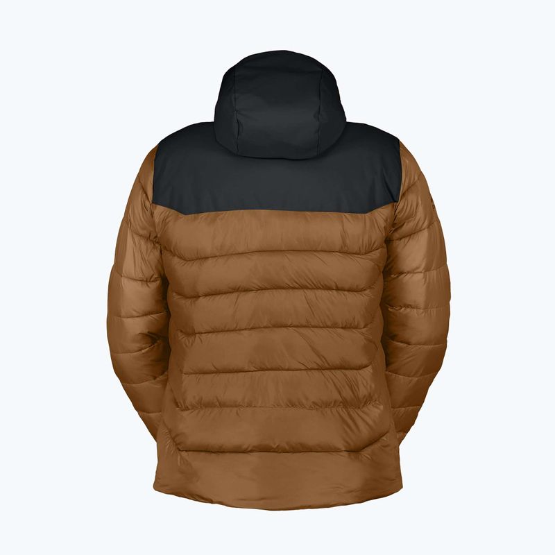 Férfi bélelt kabát SCOTT Insuloft Warm black/bread brown 2