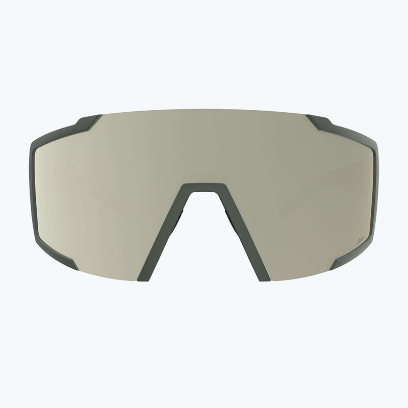 Napszemüveg SCOTT Shield khaki green/amp white chrome 2