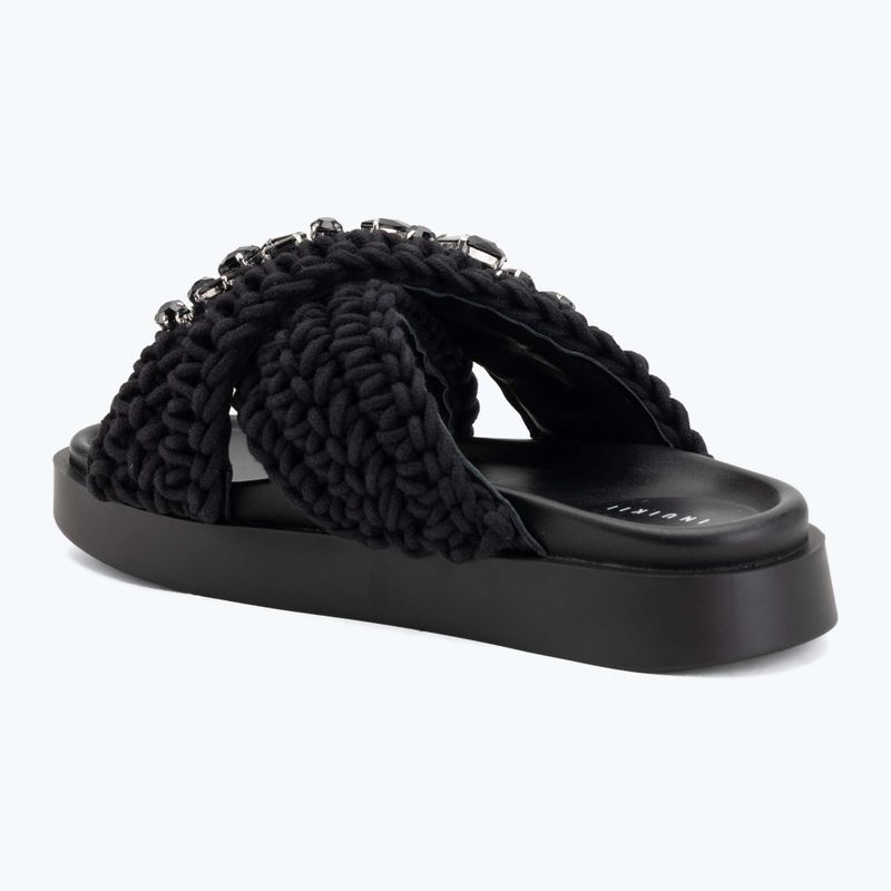 Női papucsok INUIKII Woven Stones black 3