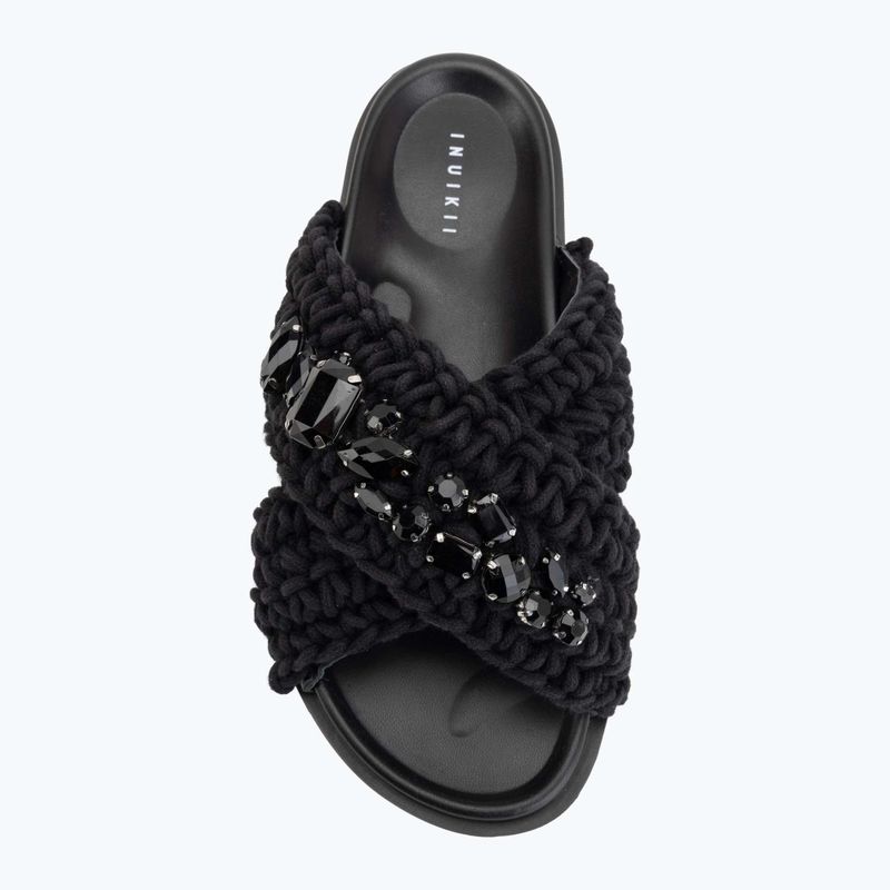Női papucsok INUIKII Woven Stones black 5
