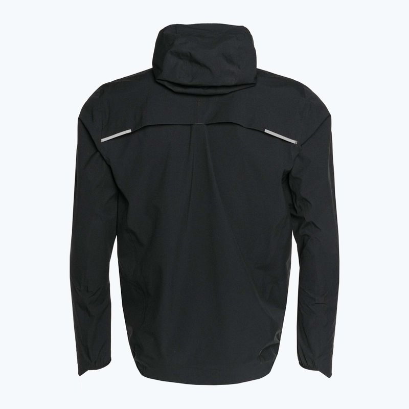 Férfi dzseki On Waterproof Anorak black 2