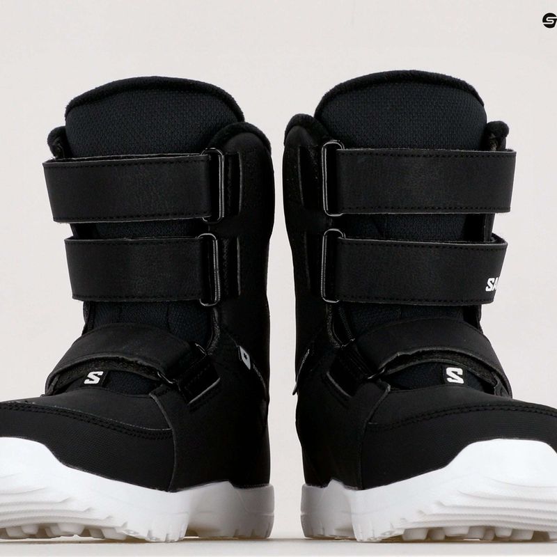 Gyermek snowboard csizma Salomon Whipstar fekete L41685300 12
