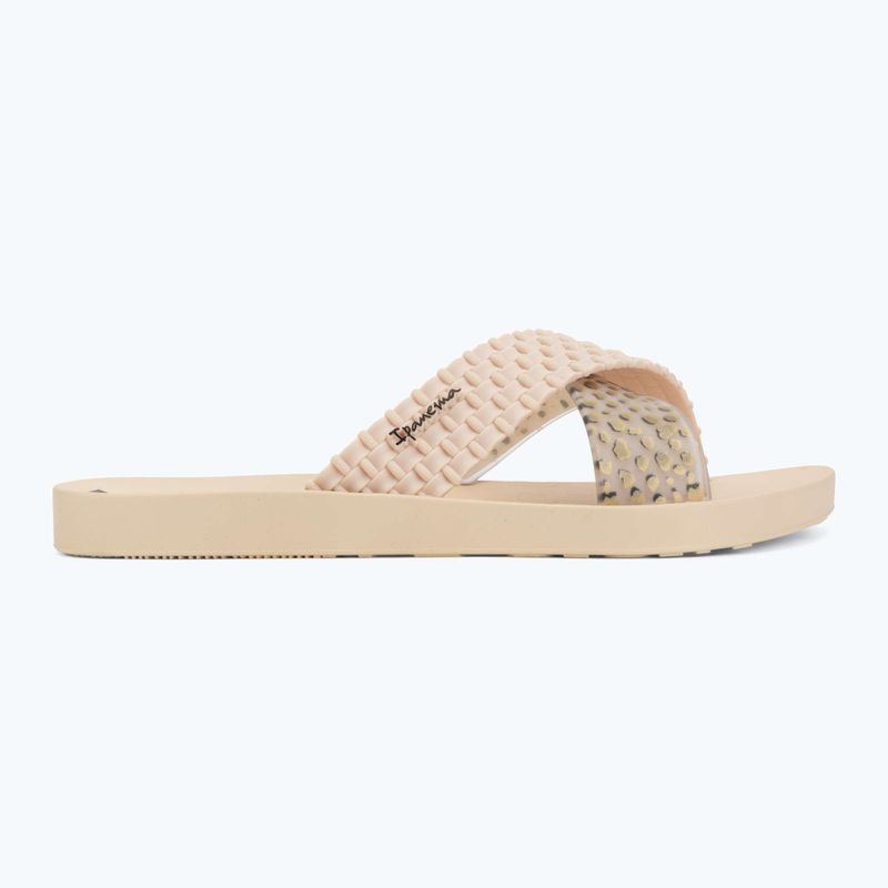 Női papucsok Ipanema Sense Slide beige/beige/black 2