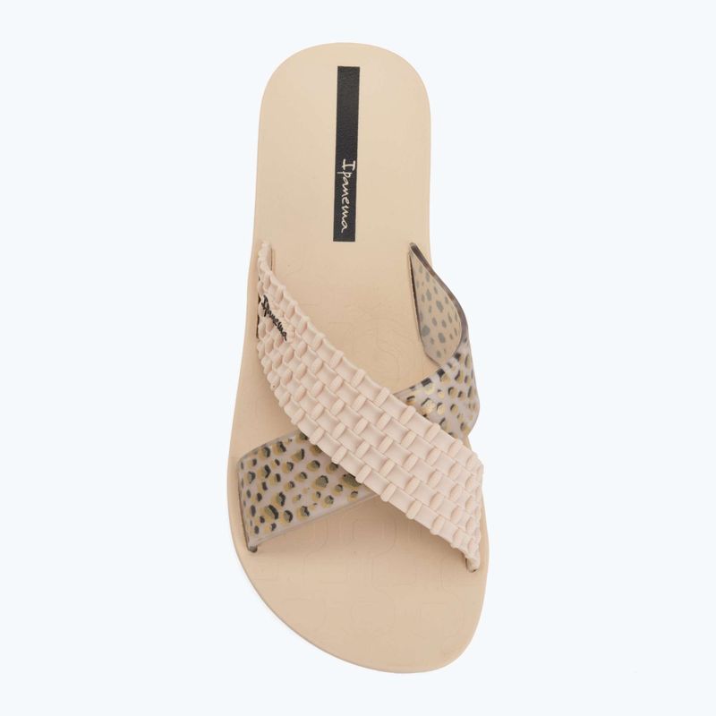 Női papucsok Ipanema Sense Slide beige/beige/black 5