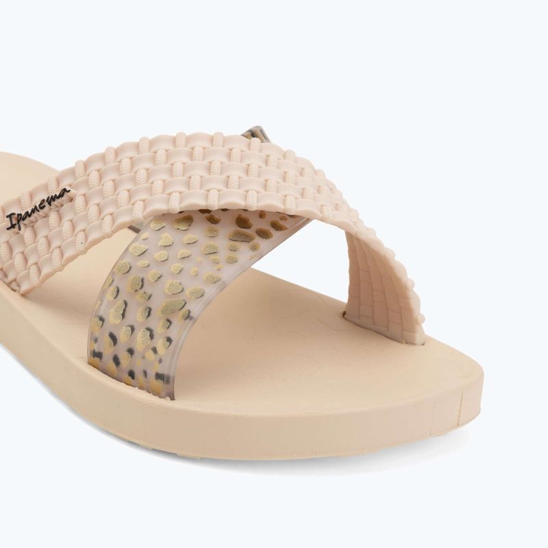 Női papucsok Ipanema Sense Slide beige/beige/black 7