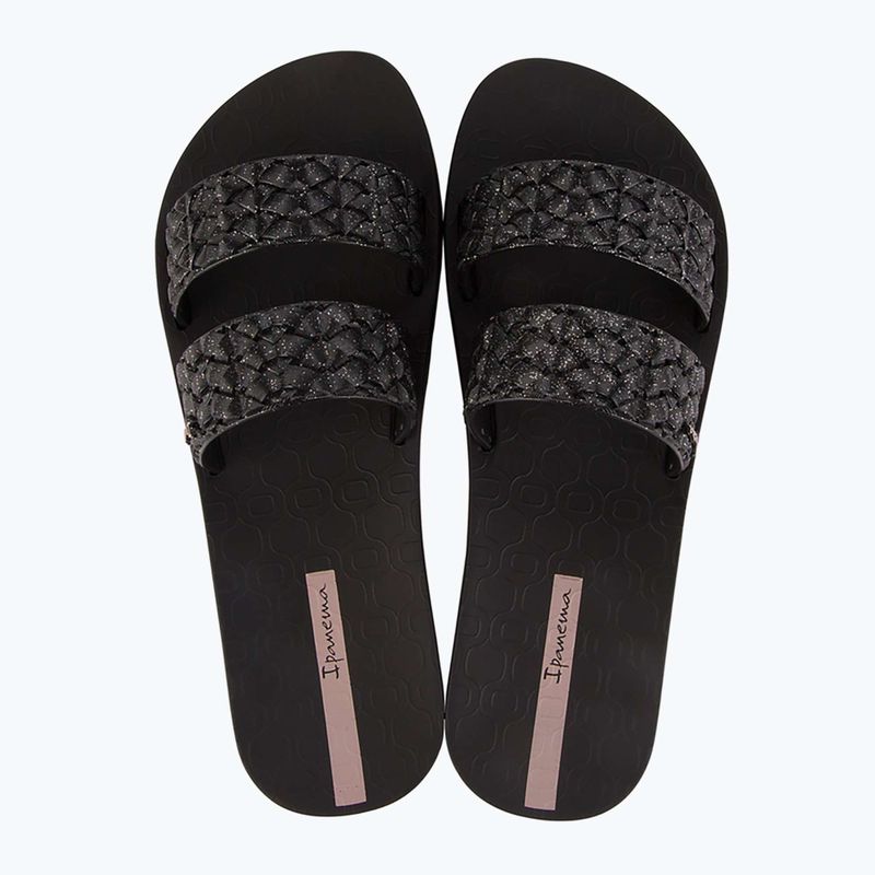 Ipanema női flip-flop Renda II fekete/glitter fekete 9